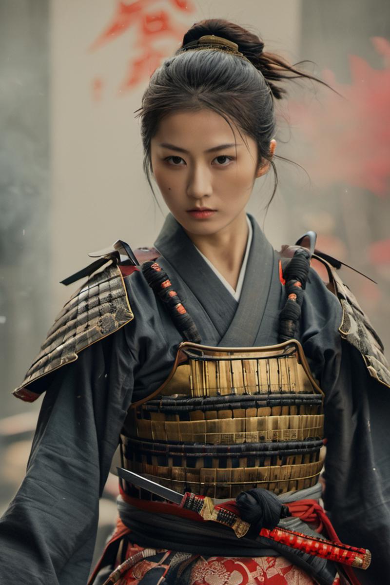 38172-1109794188-A 28-year-old girl,full body shoot,embodying the spirit of a Samurai from the Warring States Period in Japan. Brightly colored,w.png